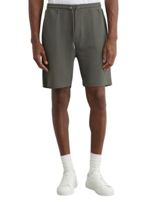 Men's Textured Drawstring Shorts