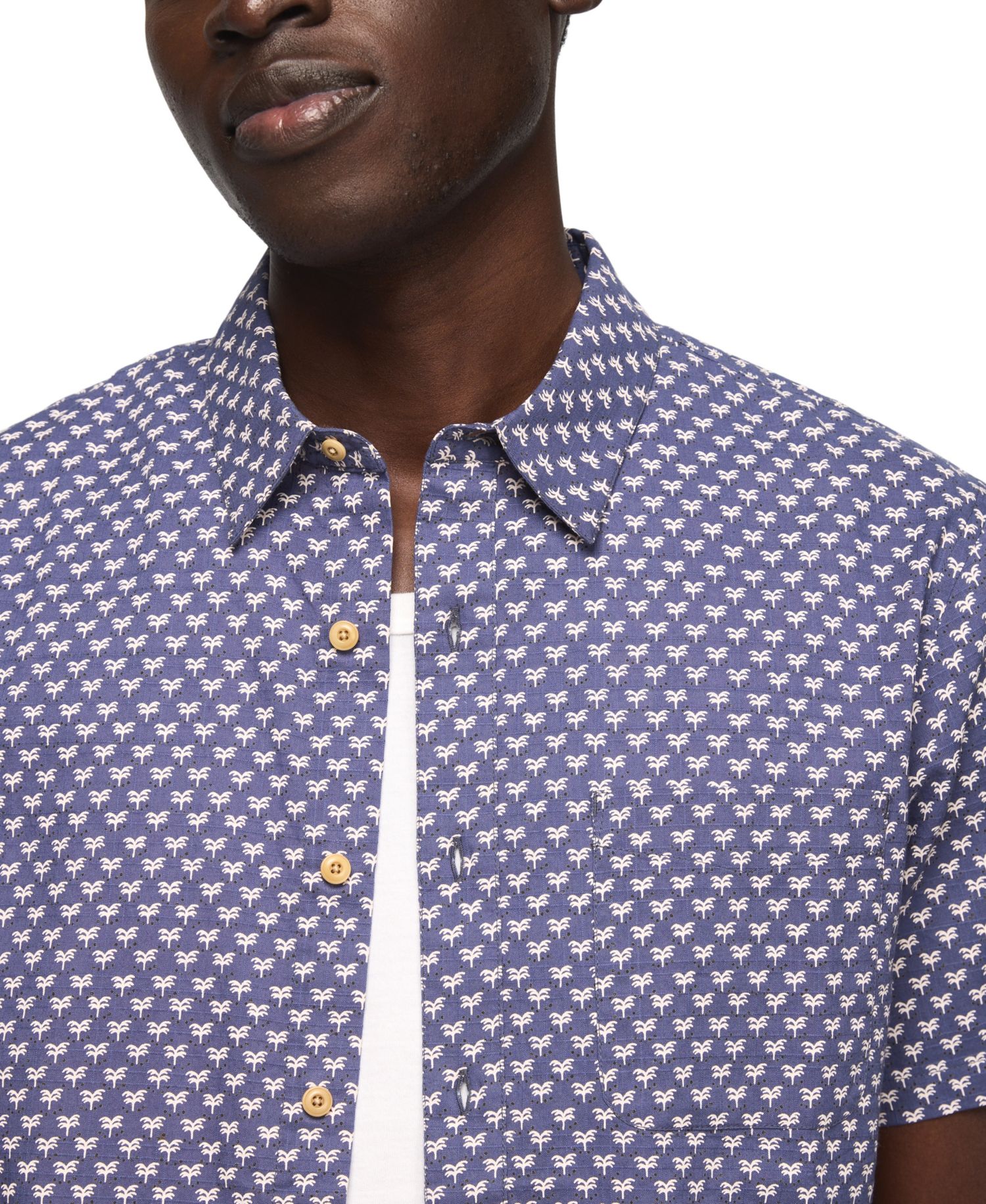 Men's San Gabriel Printed Short-Sleeve Shirt