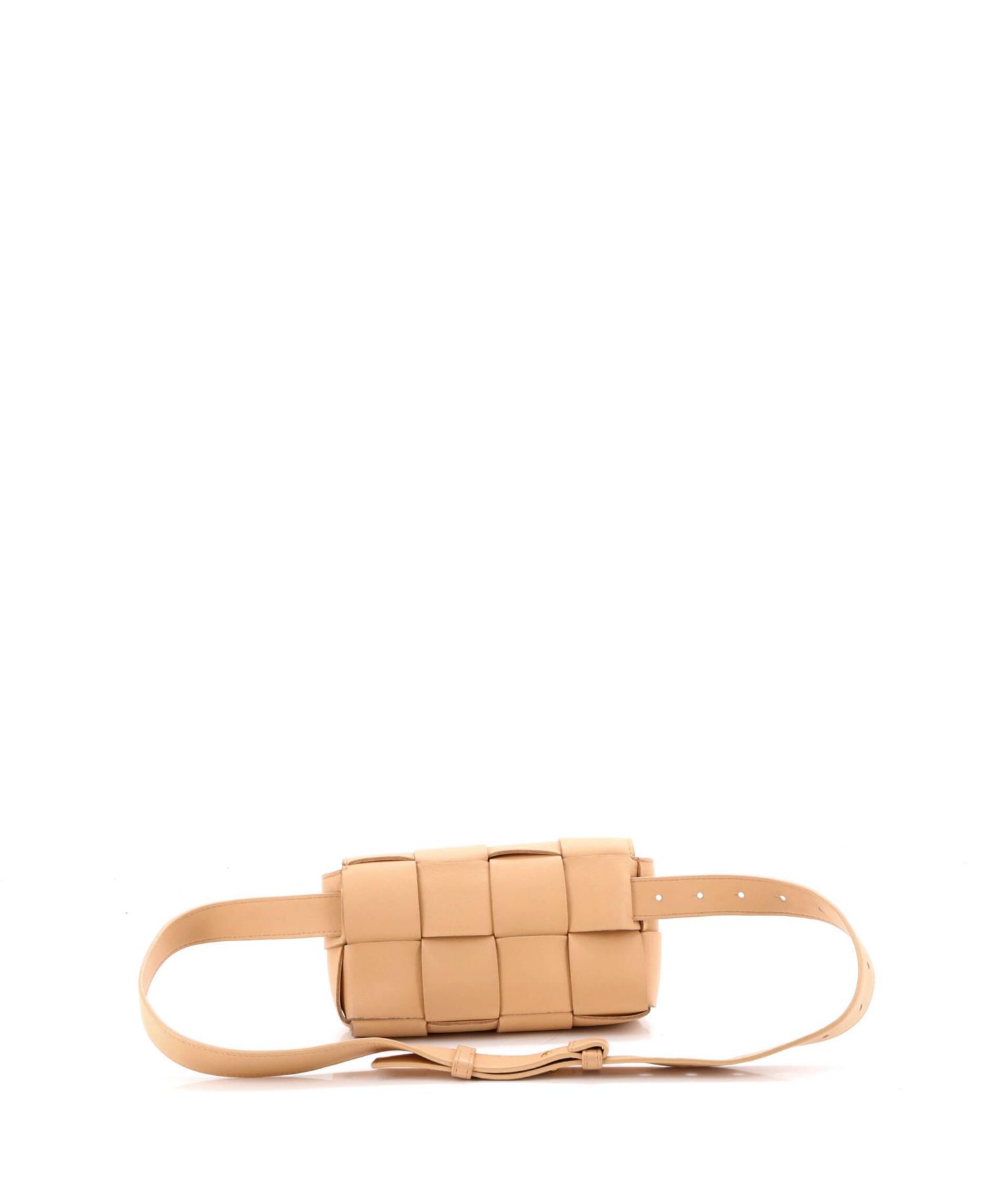 Cassette Belt Bag Maxi Intrecciato Leather