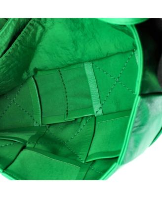 Cassette Belt Bag Maxi Intrecciato Leather