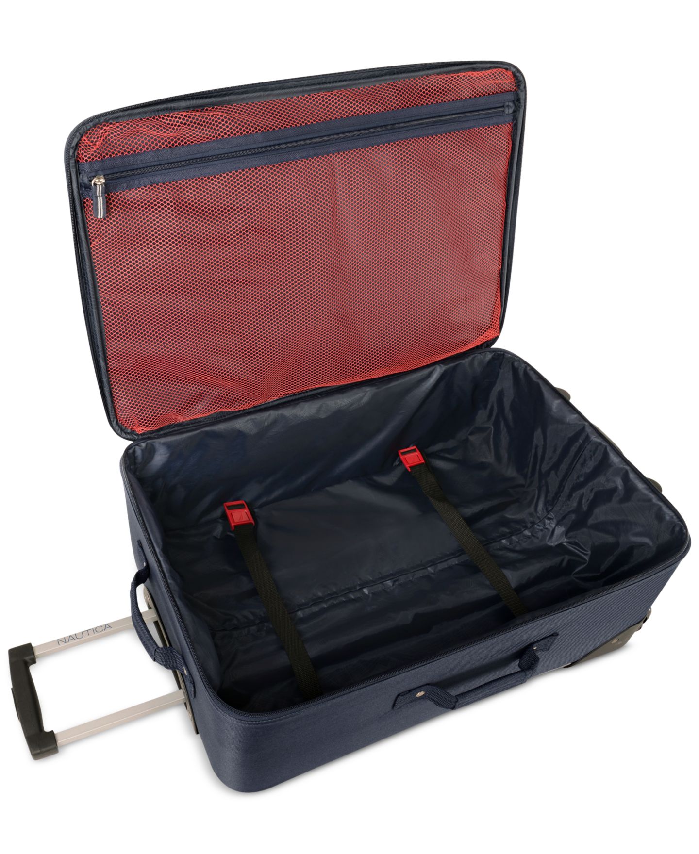 Чемоданы Nautica Oceanview 5-Piece Luggage Set, цвет: Тёмно-синий / Красный — фото 5