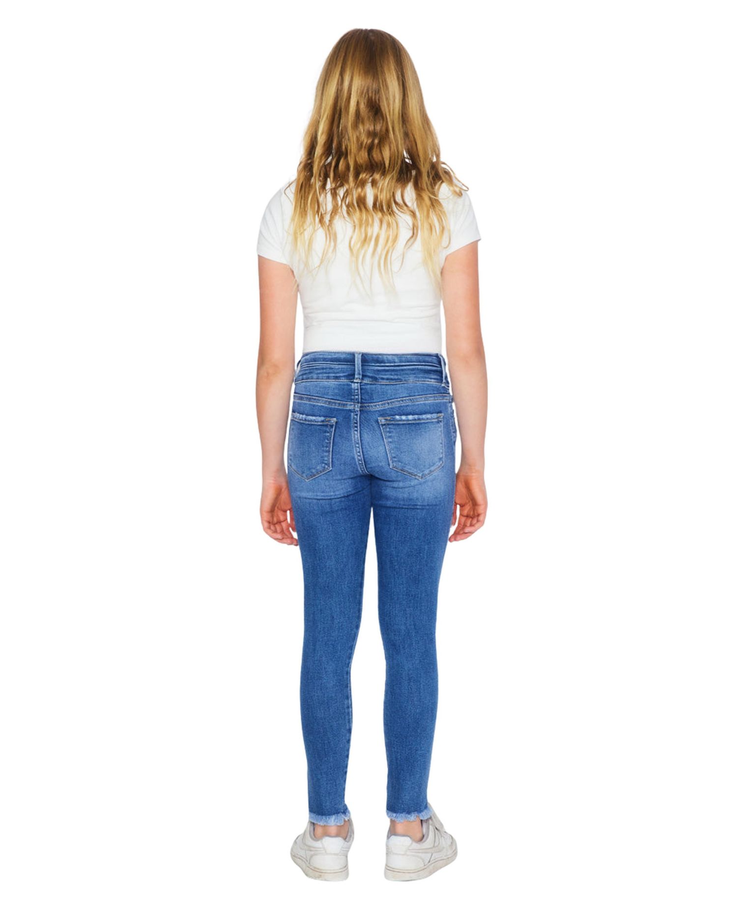 Big Girls Bunnie High Rise Ankle Skinny Jeans