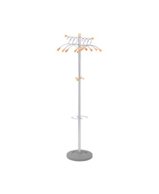 Wave Freestanding Coat Stand with 6 Hangers