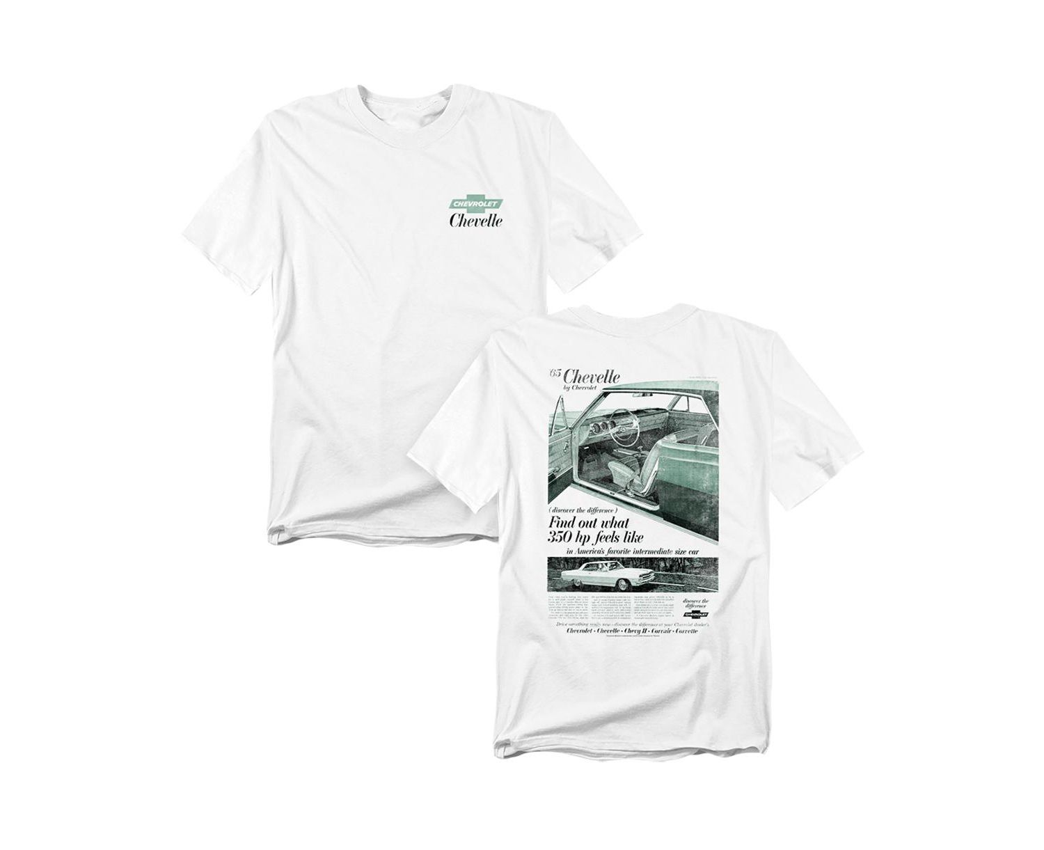 Men's Chevrolet Chevelle Ad Front Back T-Shirt