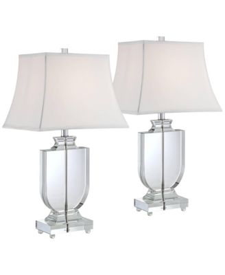 Tilde 26 1/4" Tall Urn Modern Table Lamps Living Room Bedroom Bedside