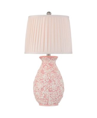 Buttercup 25" High Flowers Ceramic Table Lamp
