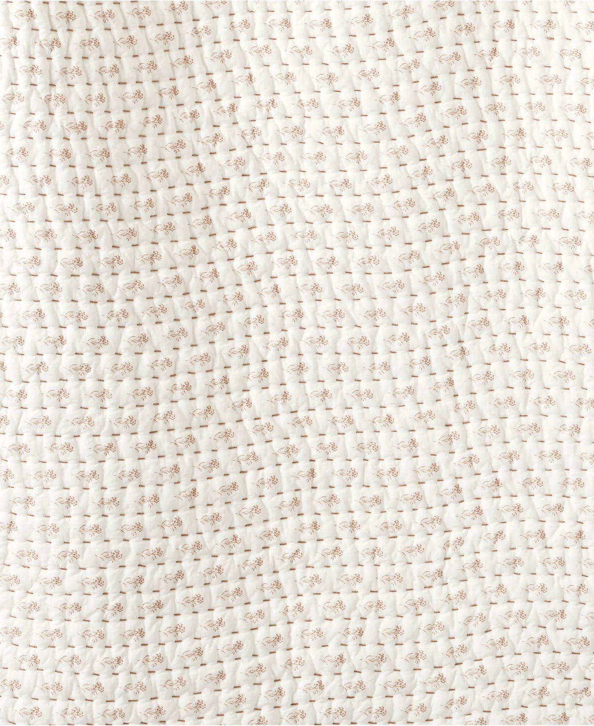 Lands' End Printed Seed Stitch Quilt
