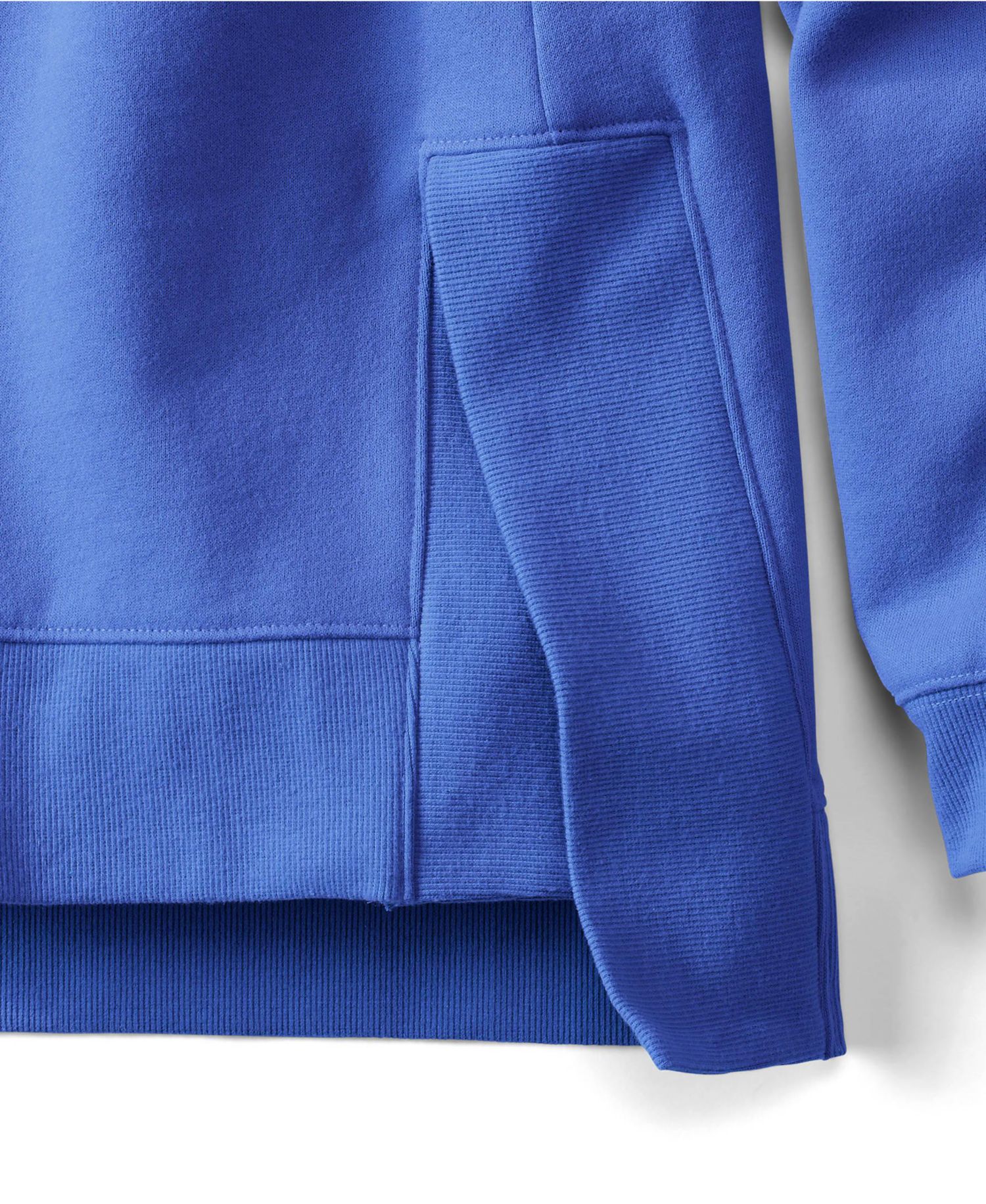 Women's Long Sleeve Serious Sweats Hooded Tunic Sweatshirt