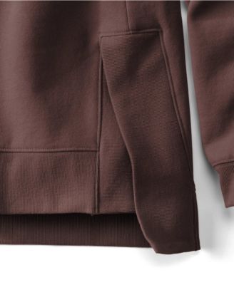 Women's Long Sleeve Serious Sweats Hooded Tunic Sweatshirt