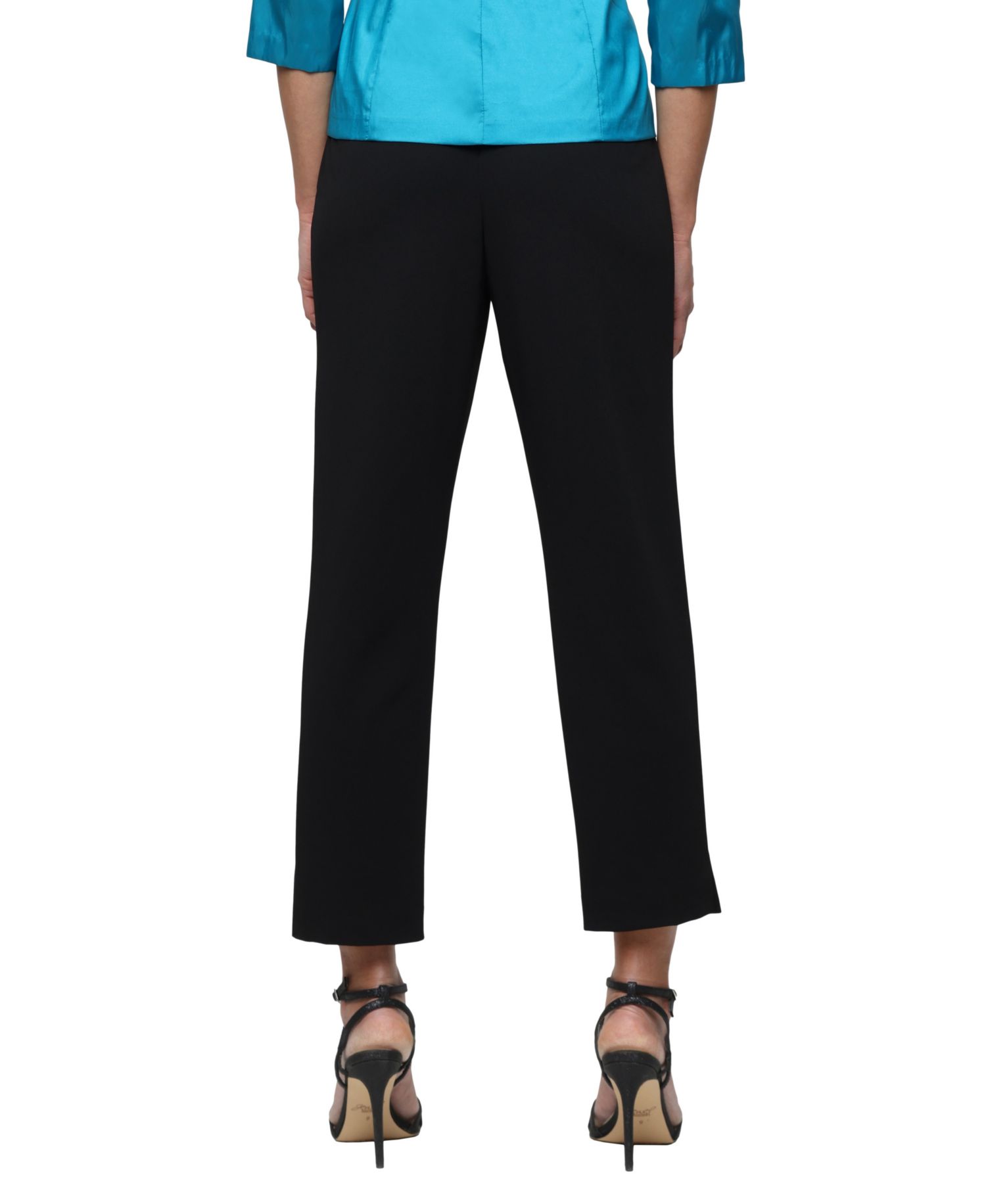 Petite Pull-On Cropped Pants