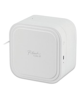 PT-P910BT P-Touch CUBE XP 3.7 in. x 5.4 in. x 5.4 in. 20 mm/s Print Speed Label Maker