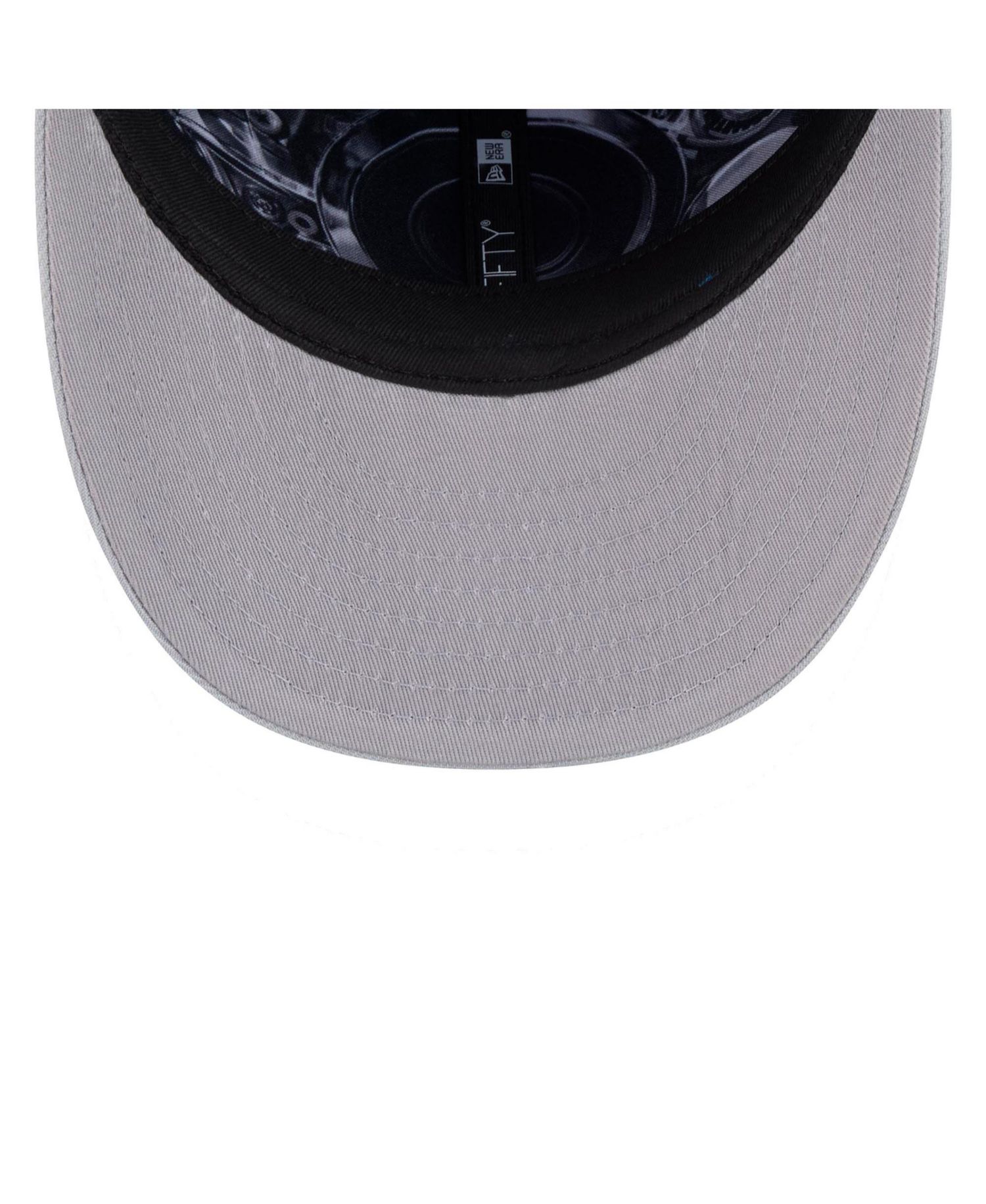 Men's Blue/Silver Detroit Lions 2026 NFL Draft Pre-Curved 59FIFTY Fitted Hat