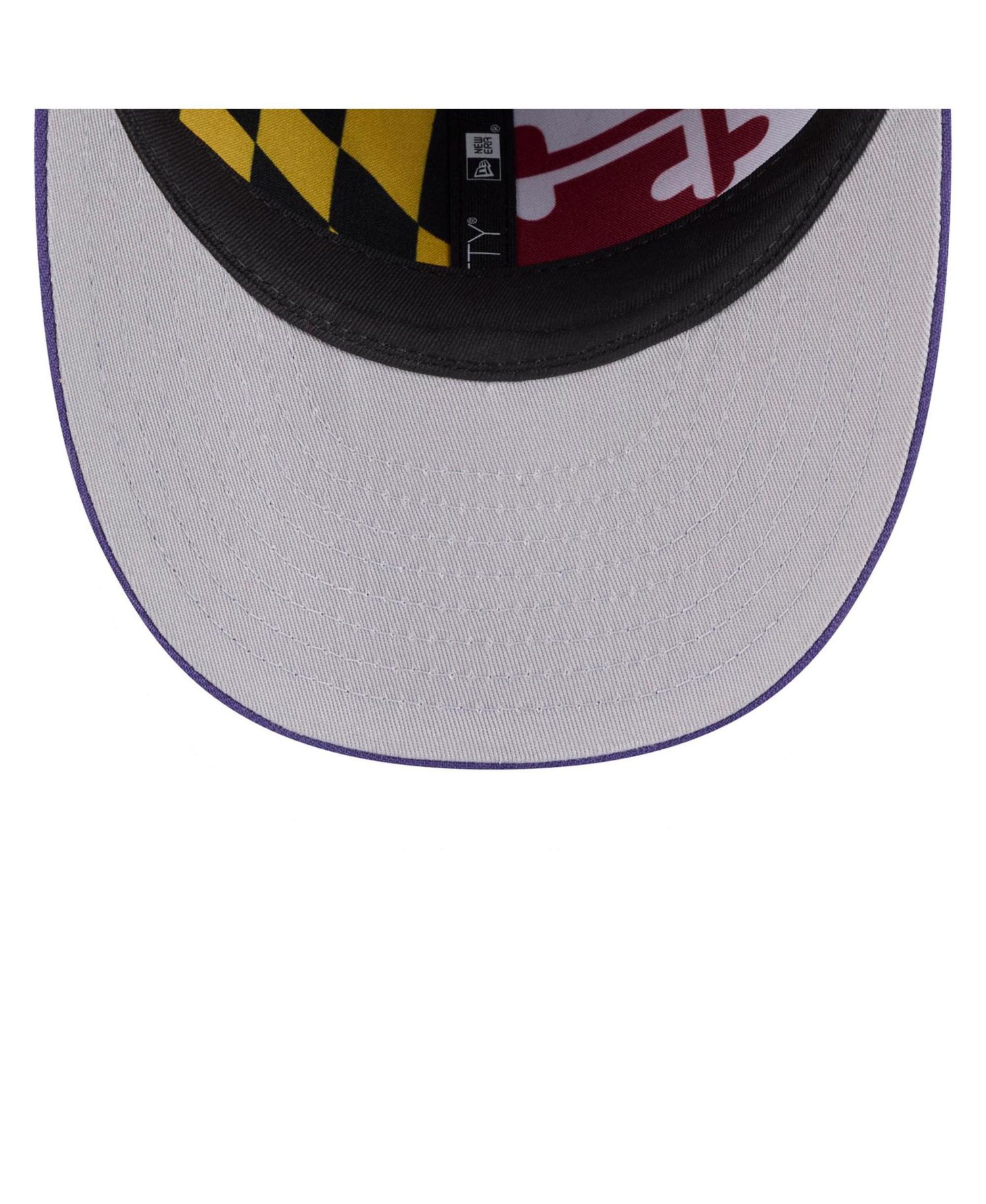 Men's Black/Purple Baltimore Ravens 2026 NFL Draft Pre-Curved 59FIFTY Fitted Hat