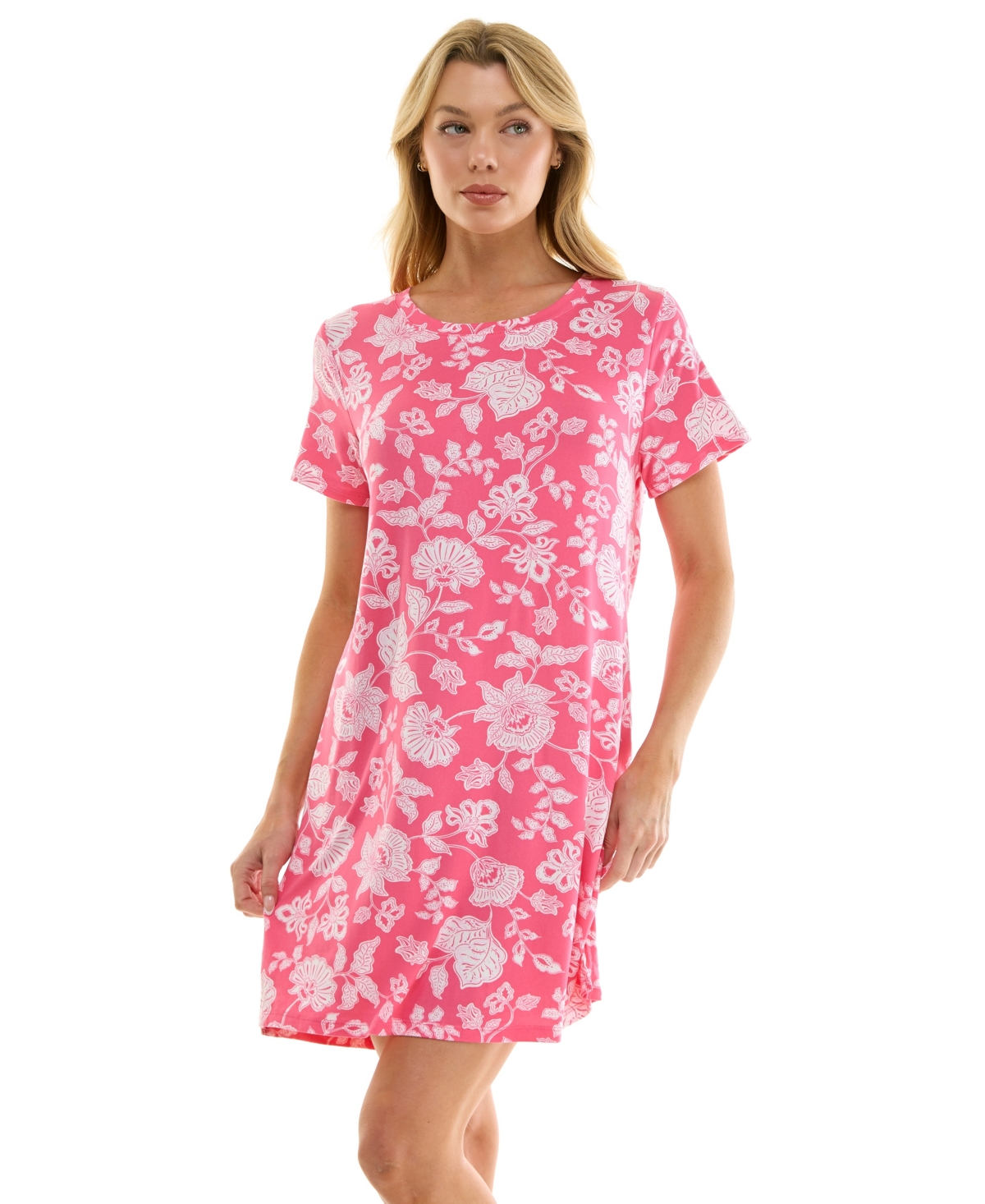 Roudelain Women's Short-Sleeve Sleep Shirt