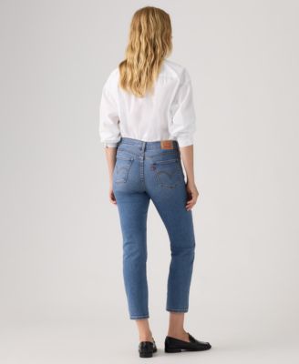 Women's Classic Mid-Rise Ankle Straight-Leg Jeans