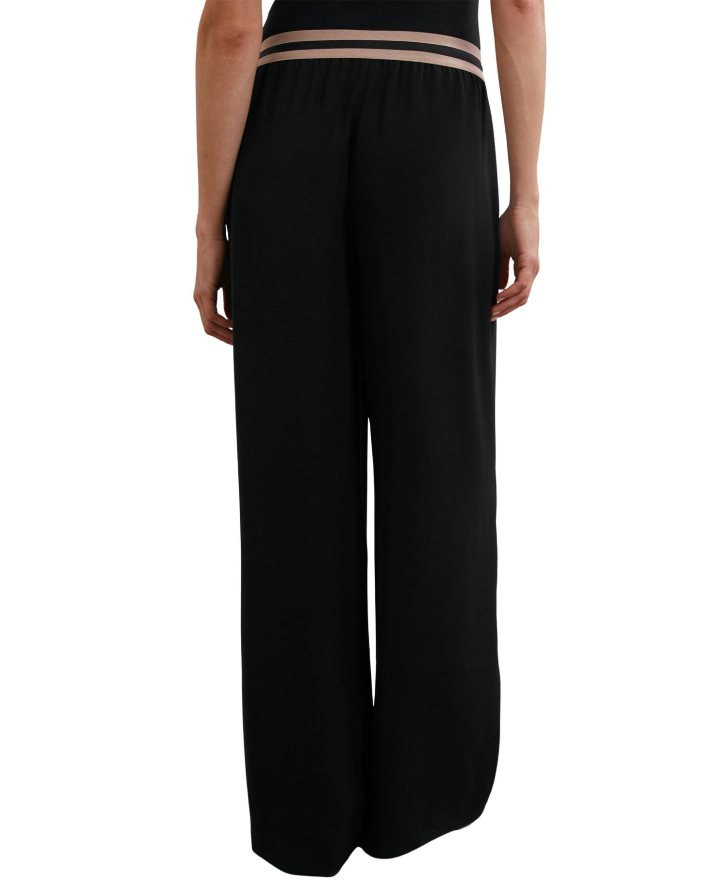 Women's Sonnie Elasticated-Waist Wide-Leg Pants