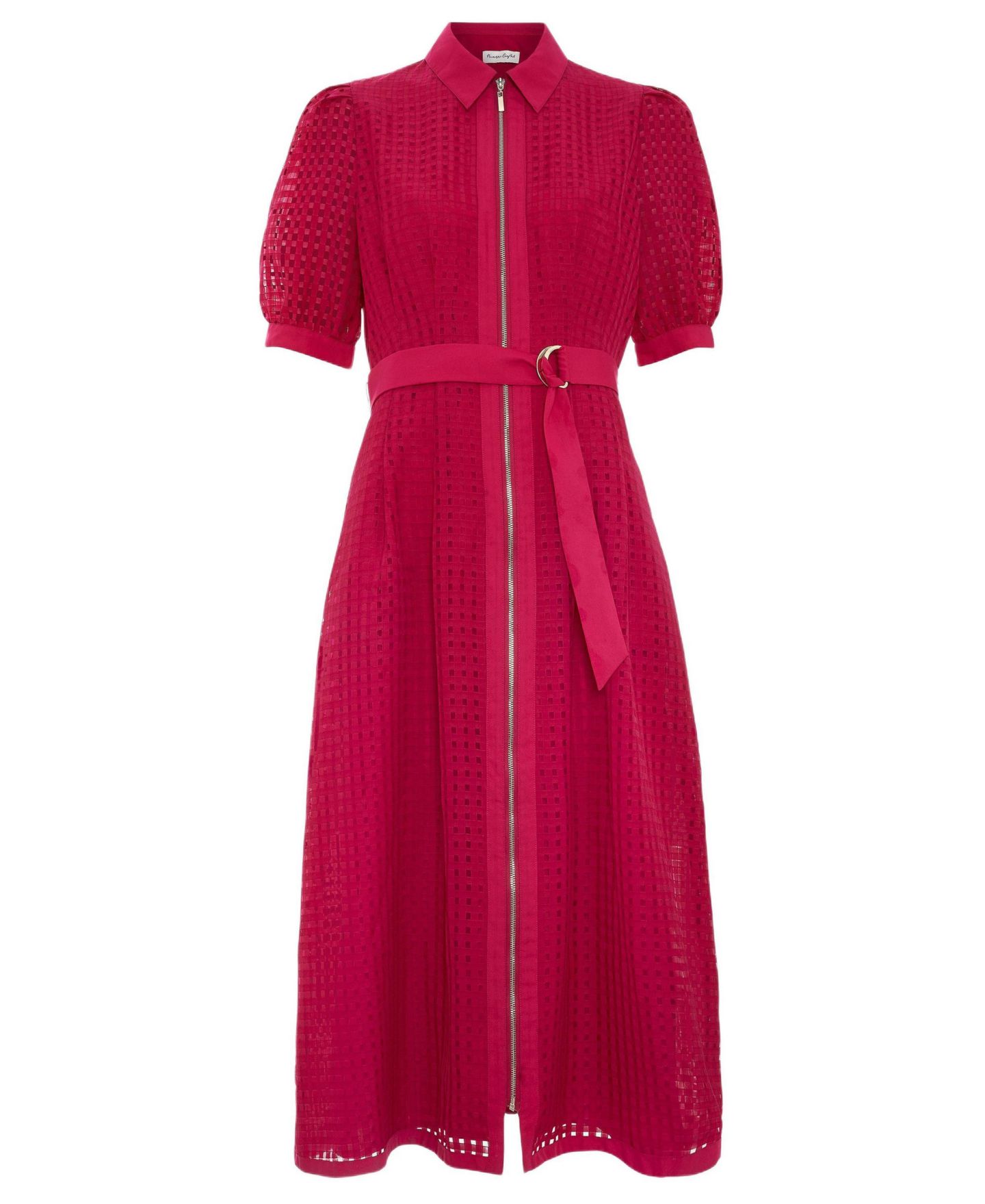 Женское платье Phase Eight Carey Belted Midi Shirt Dress, цвет: Розовый — фото 2