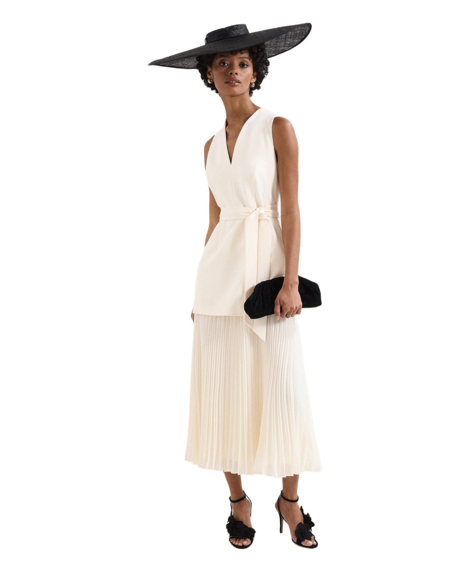 Women's Pia Pleated Midi Dress