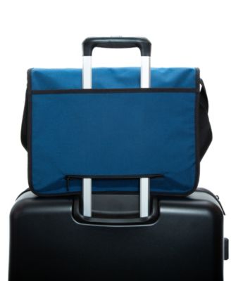 Europa Large Nylon Crossbody Messenger Bag