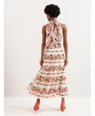 Women's Nita Halter Neck Floral Dress