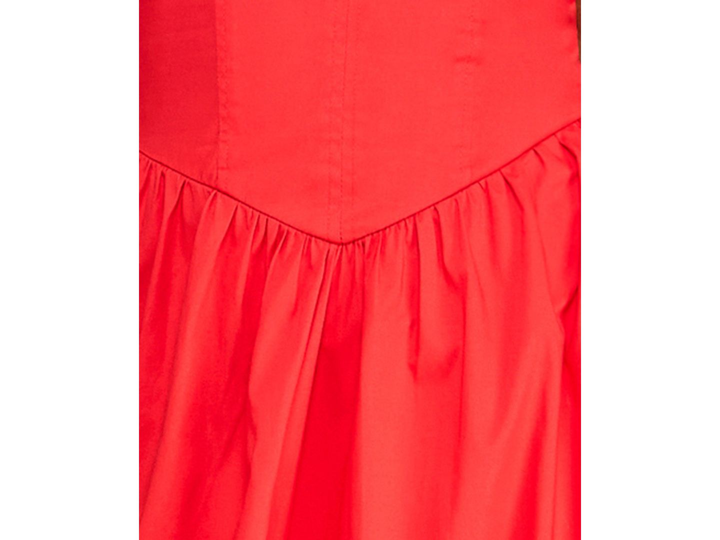 Женское платье SENI & CADE Juniors' Pleated Midi, цвет: Вишнёвый — фото 6