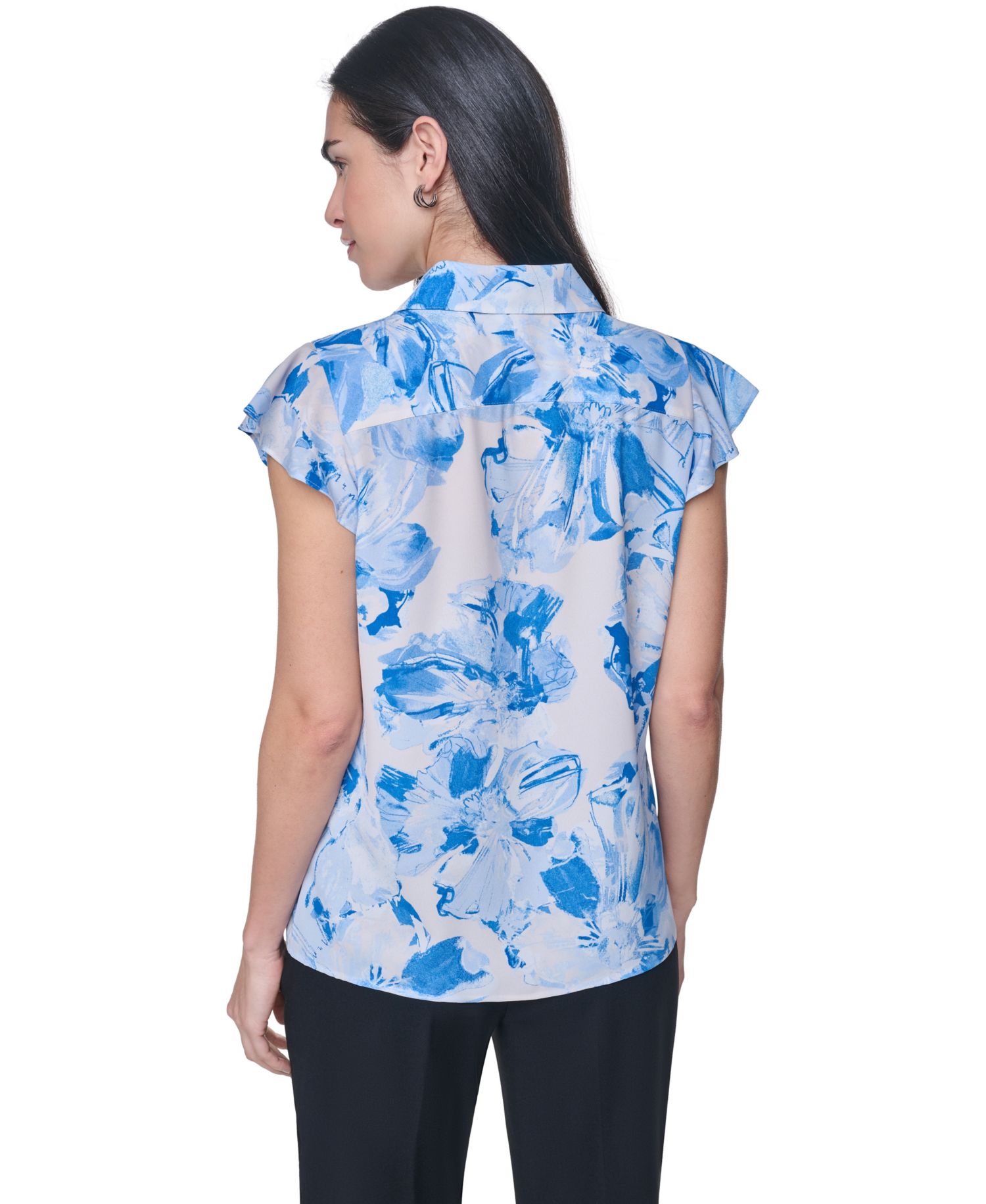 Women's Collared Neck Top