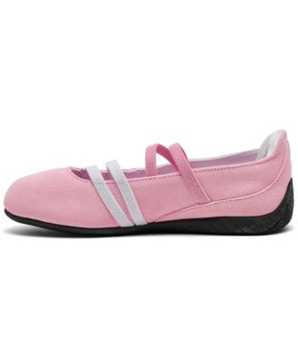 Little Girls Speedcat Ballet Suede Mary Jane Casual Shoes from Finish Line