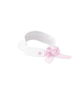Girls Bits and Bows Little/Big Love Tennis Bow Visor
