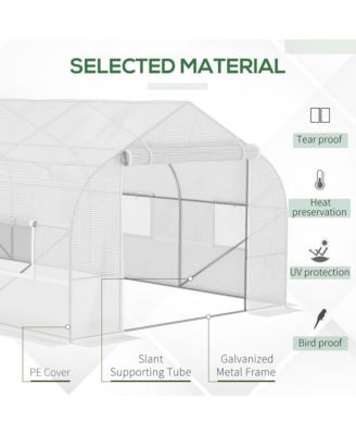 19.5'x10'x7' Outdoor house,Tunnel Walk-in House,