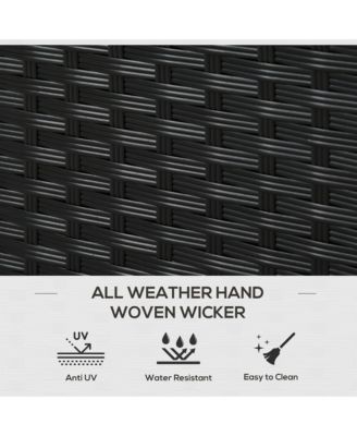 Deck Box w/ Outdoor Towel/Shoe Rack, Inner Liner,