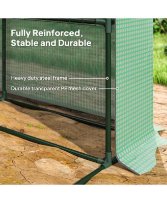 Walk-in house, 18 Shelves, 95.25" x 70.75" x 82.75",