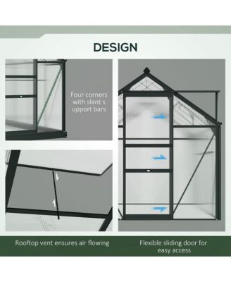 6' x 10' x 6.5' Large Polycarbonate Walk-in house,
