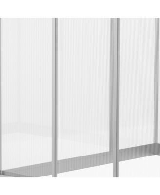 10' x 6' Portable Outdoor Walk-In Garden house w/ Roof Vent