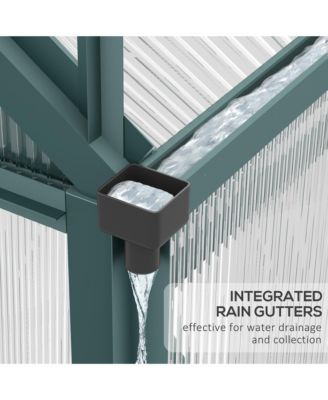 6' x 10' x 7' Large Polycarbonate Walk-in house,