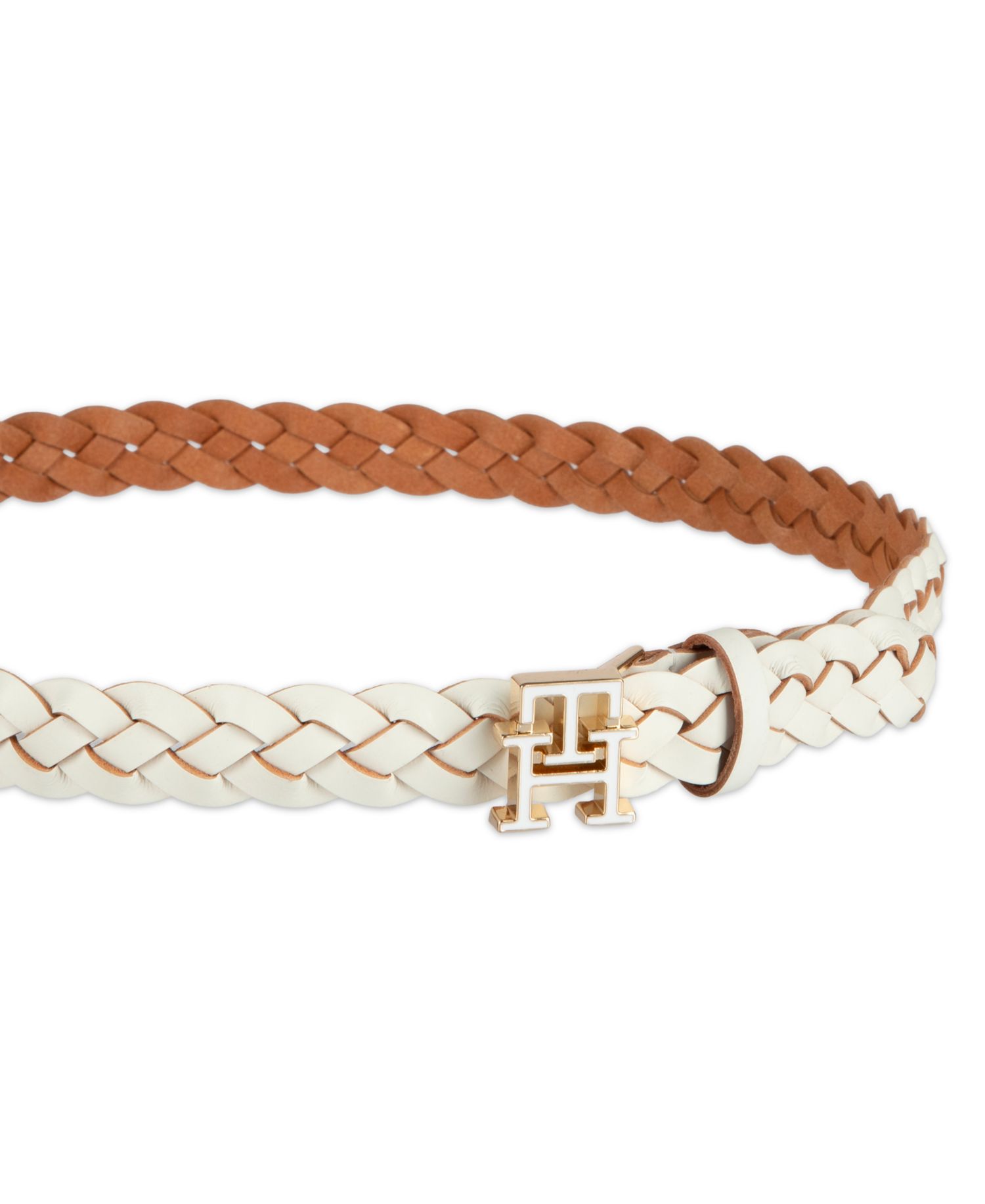 Women's Casual Braided Leather Belt