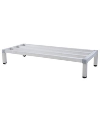 Heavy Duty Aluminum Storage Rack - Rust-Resistant Organizer with Non-Slip Feet,for Bathroom, Kitchen