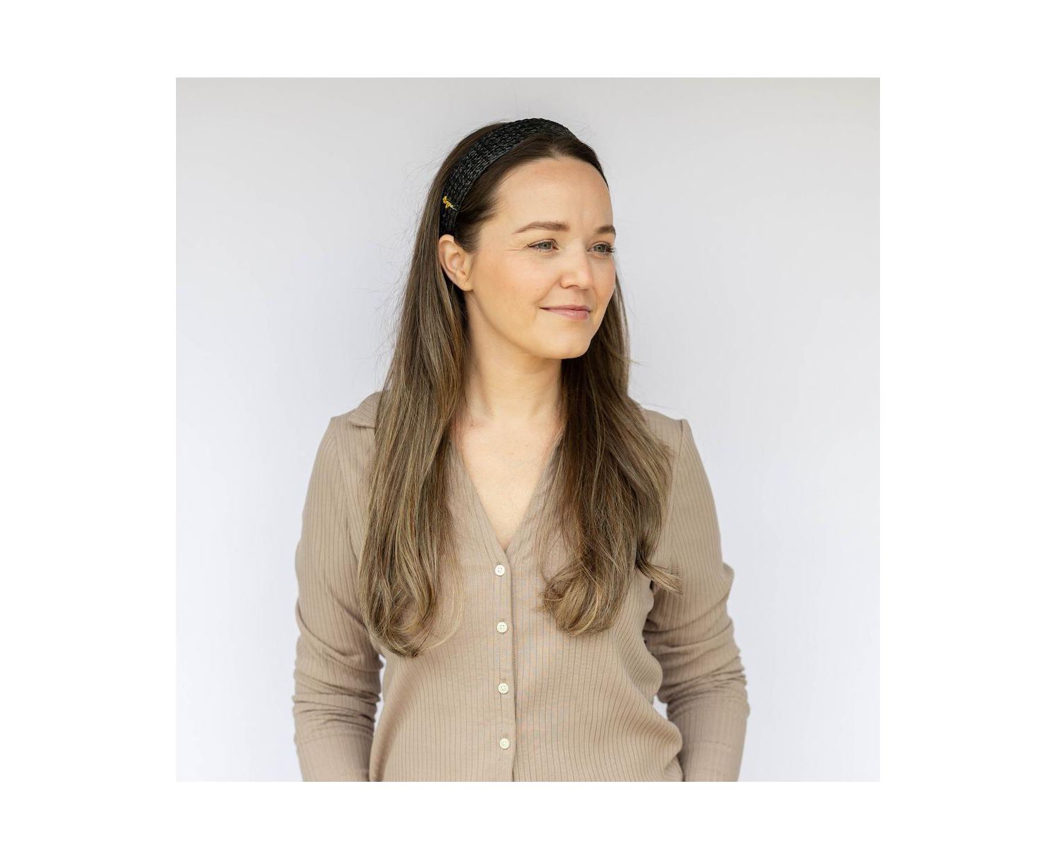 Women's Wide Woven Headband