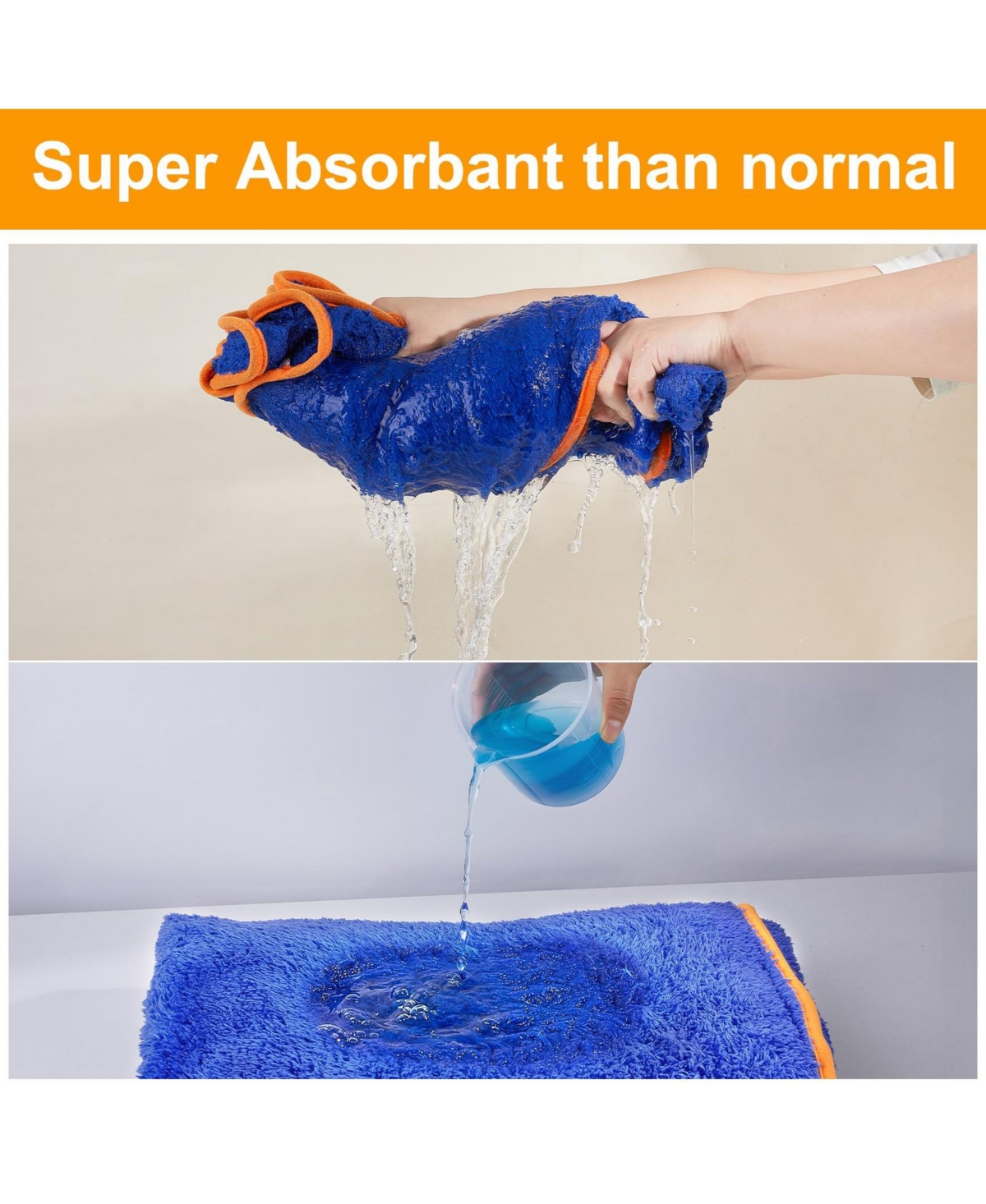 Aronkl Dog Bathrobe Quick Drying Super Absorbent Soft Warm Adjustable Machine Washable Pet Towel Supplies