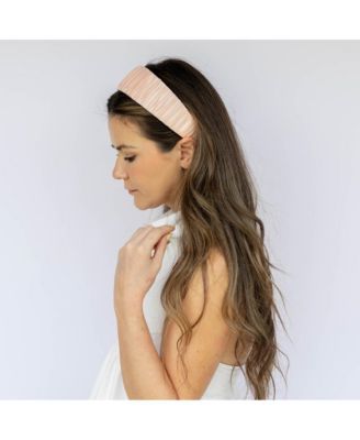 Women's Wide Headband - Pastel Pink