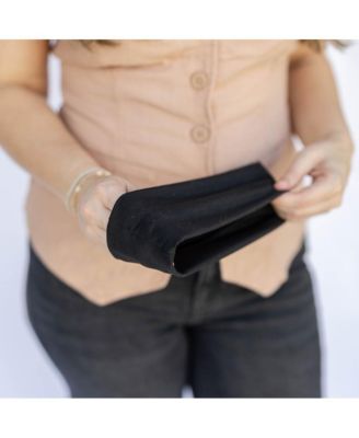 Women's Wide Headwrap Set of 3 - Black + Brown + Beige