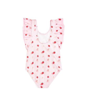Baby Girls Berry Cute Bathing Suit