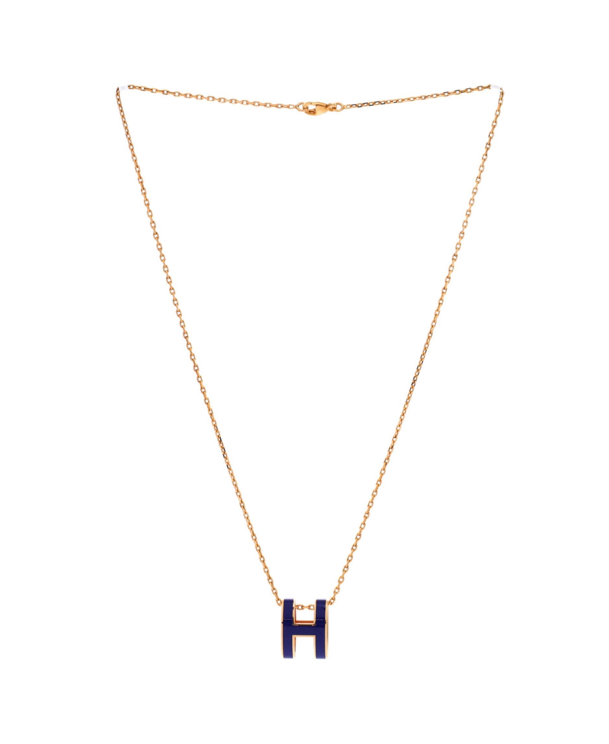 Pre-Owned HERMES Pop H Pendant Chain Necklace