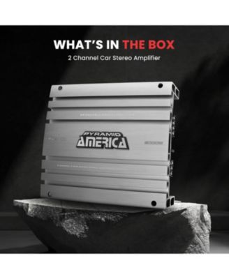 5000 Watt 2 Channel Bridgeable MOSFET Amplifier - High Power, Car Audio