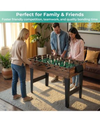 10 in 1 Combo Game Table with Foosball Multi Game Set