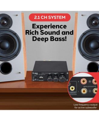 2.1 CH Compact Bluetooth Stereo Power Amplifier System