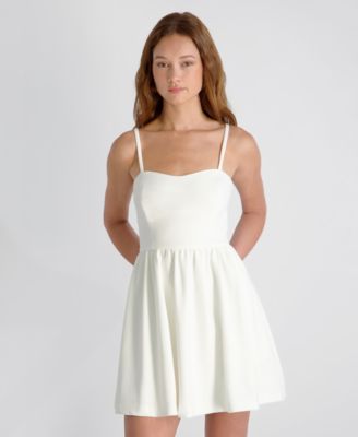 Women's Sweetheart Neck Mini Dress