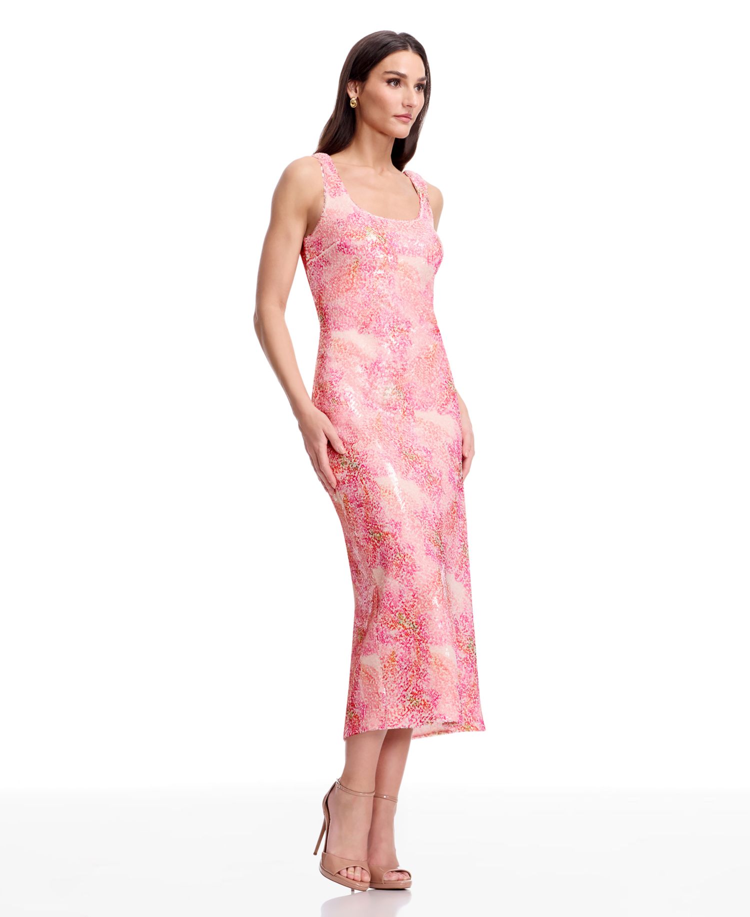 Women's Sleeveless Midi Dress