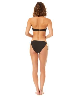 Women's Bow Bandeau Neck Bikini Top