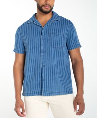 Men's Short-Sleeve Button-Up Shirt