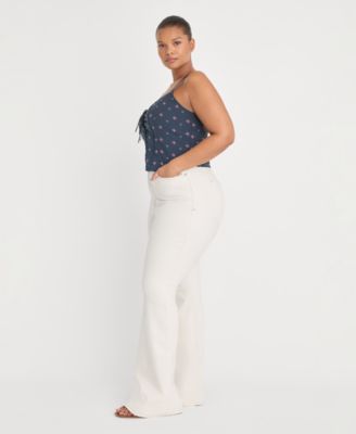 Women's Dolly Joleans Mid-Rise Flared-Leg Jeans